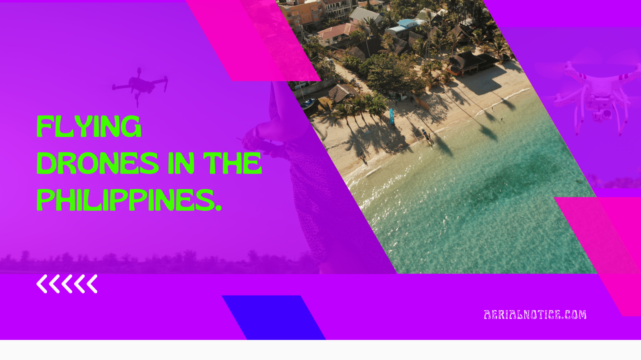 All you need to know about flying drones in the Philippines. Aerial