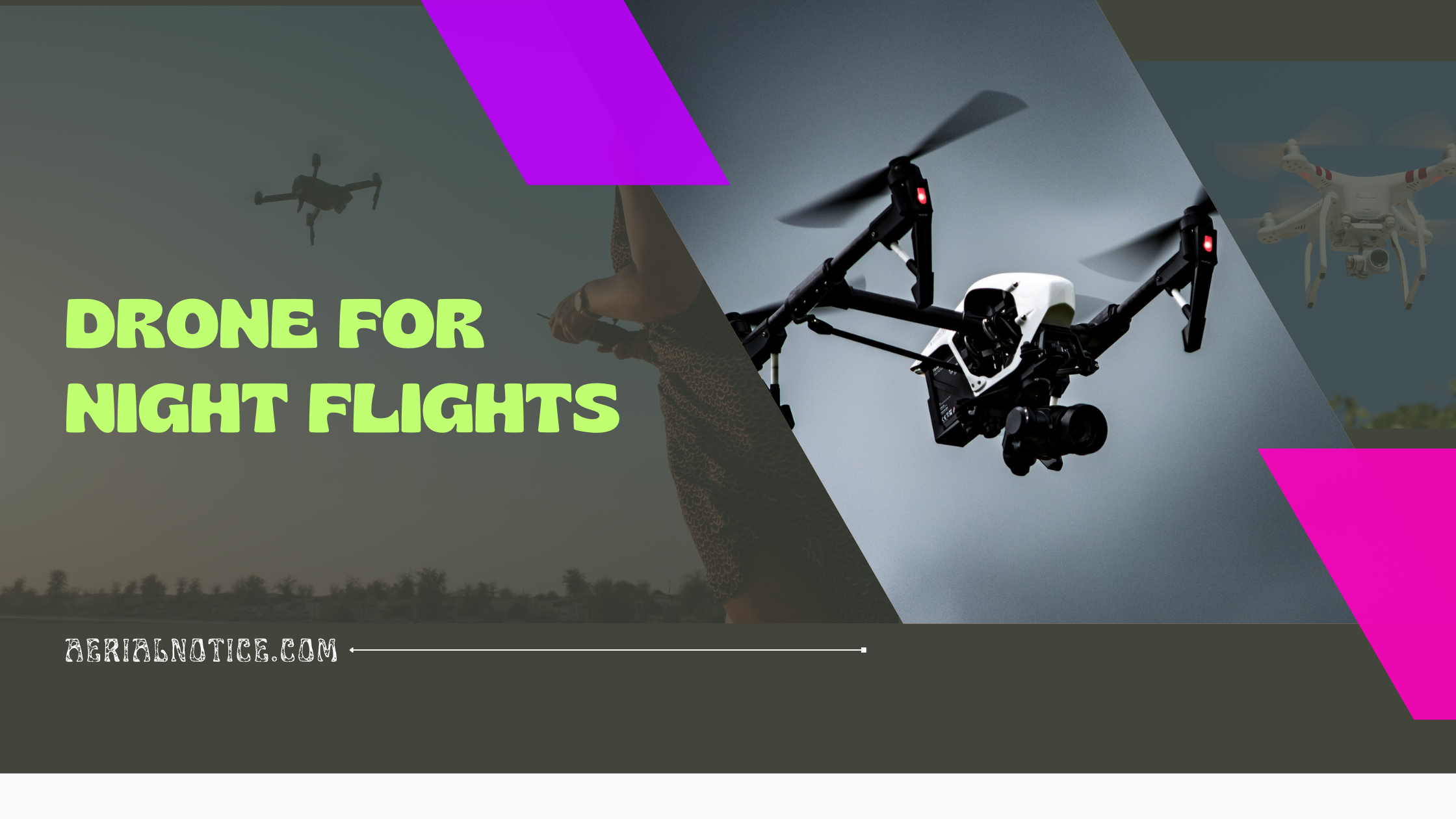 Drone Night Flights