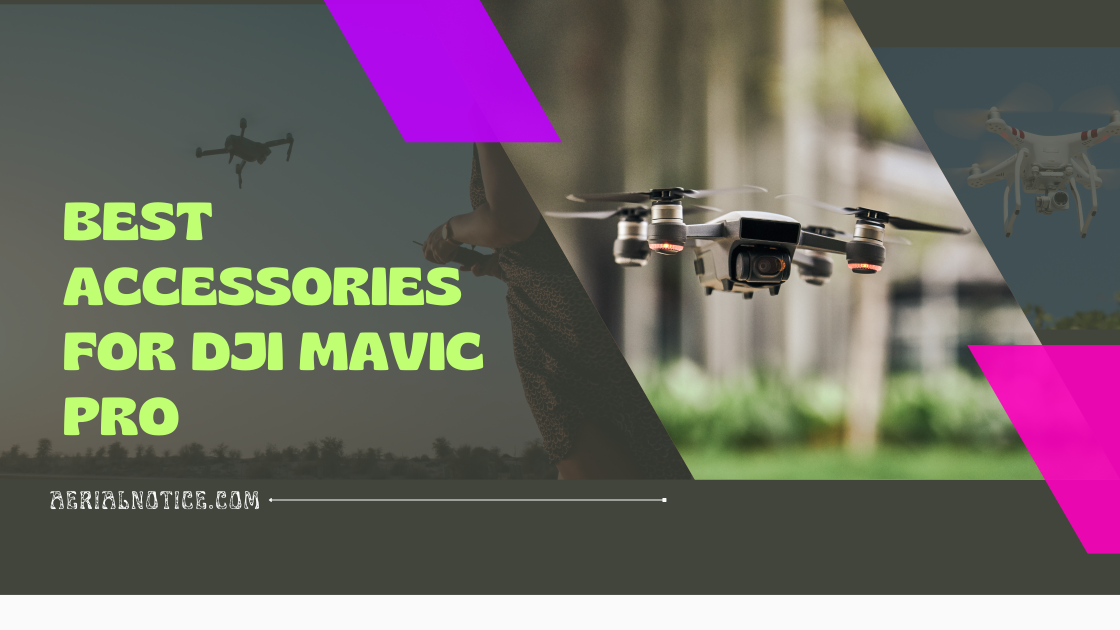Accessories for DJI Mavic Pro