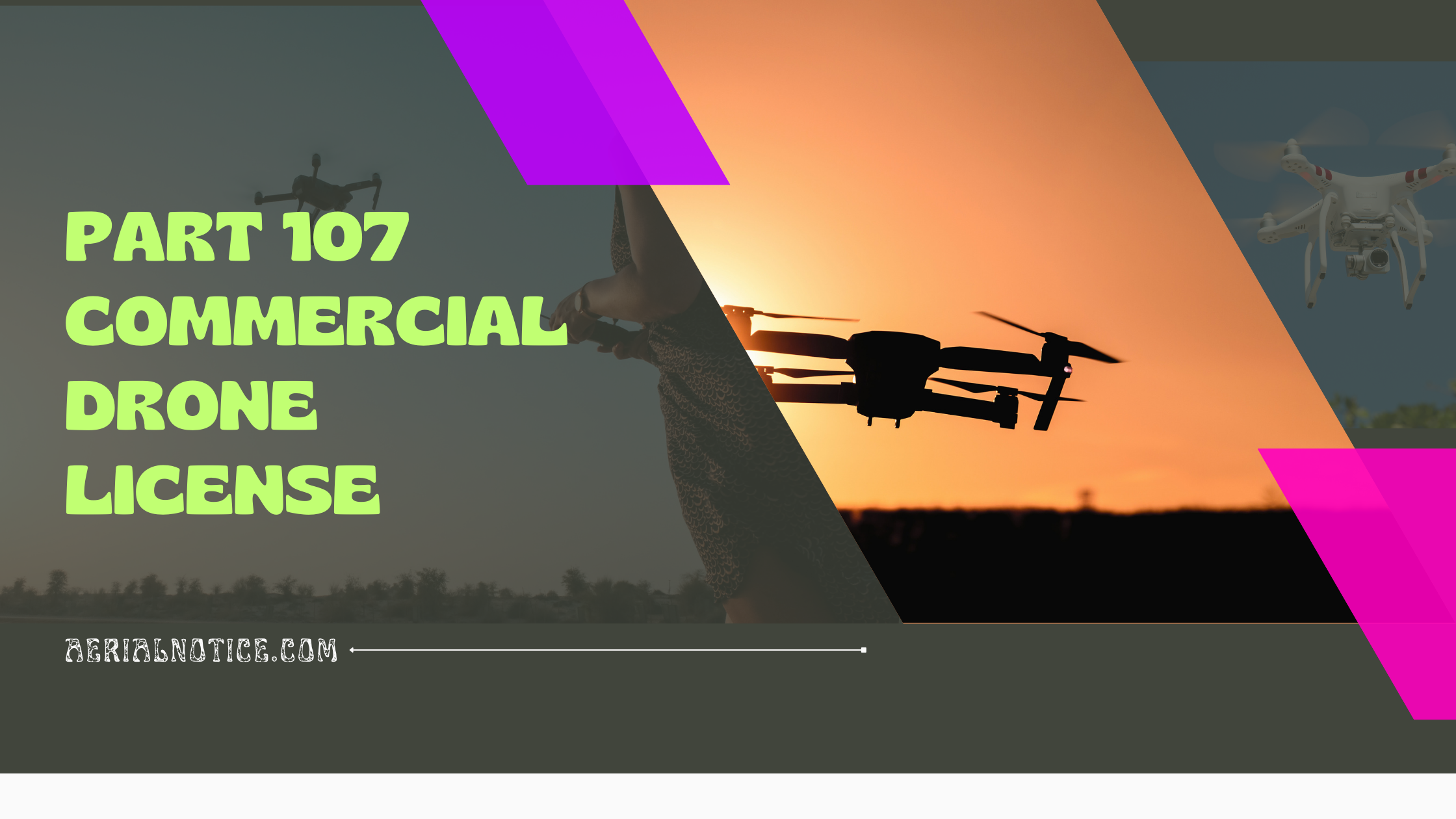 Part 107 Commercial Drone License